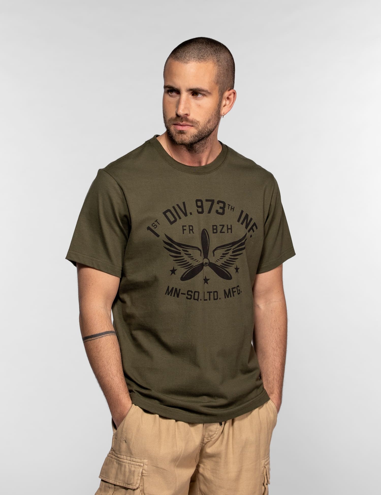 Sauk - T-shirt militaire homme