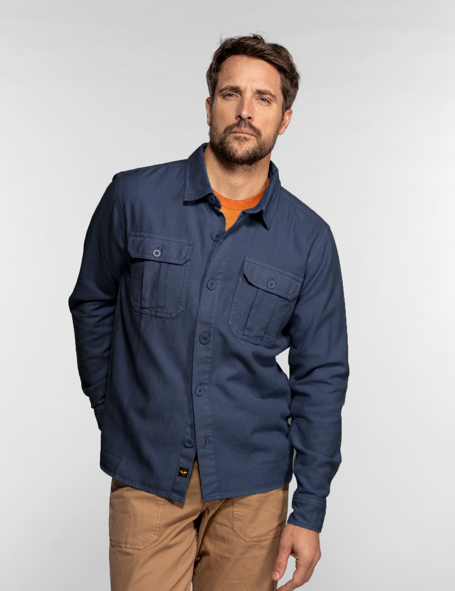 Carbon - Chemise en lin homme