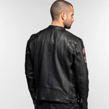 Aniak - Blouson cuir moto vintage