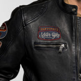 Aniak - Blouson cuir moto vintage