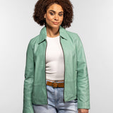 Bluebell - Blouson cuir femme