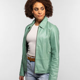 Bluebell - Blouson cuir femme