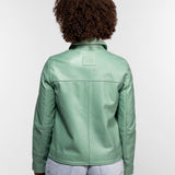 Bluebell - Blouson cuir femme