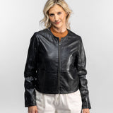 Dandelion - Veste cuir femme