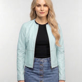 Dandelion - Veste cuir femme