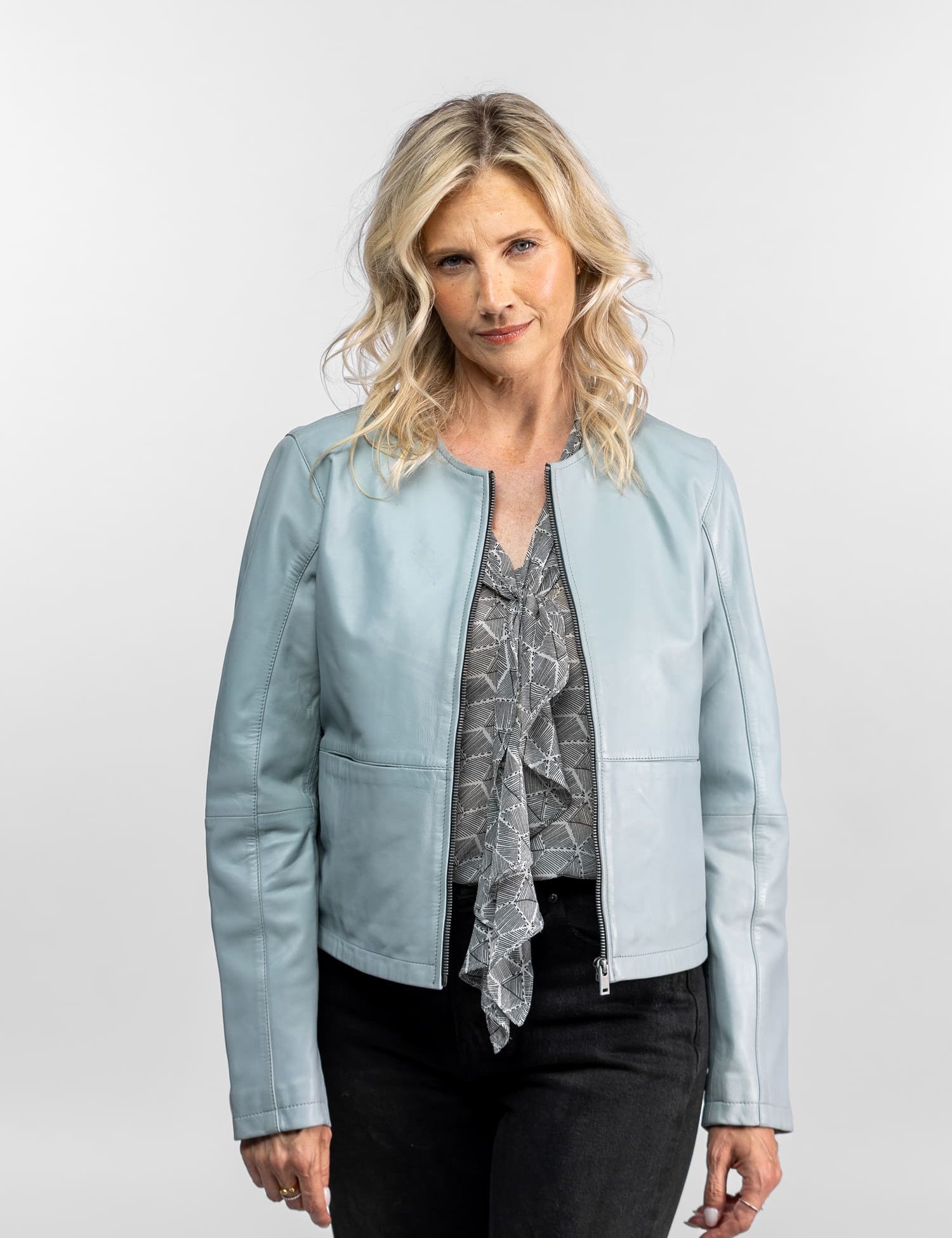 Dandelion - Veste cuir femme