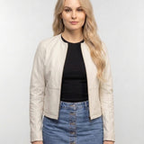 Dandelion - Veste cuir femme