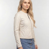 Dandelion - Veste cuir femme