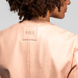 Dandelion - Veste cuir femme