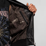 Tulip - Blouson cuir femme