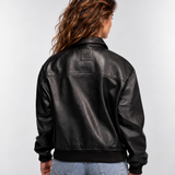 Tulip - Blouson cuir femme