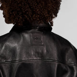 Tulip - Blouson cuir femme