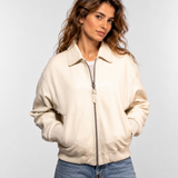 Tulip - Blouson cuir femme