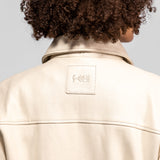 Tulip - Blouson cuir femme