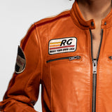 Christina - Blouson cuir moto femme