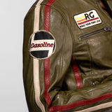 Christina - Blouson cuir moto femme