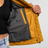 Christina - Blouson cuir moto femme