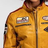 Christina - Blouson cuir moto femme