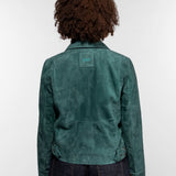 Fern - Blouson cuir suédé femme