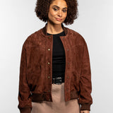Willow - Veste en daim femme