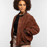 Willow - Veste en daim femme