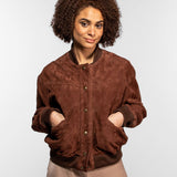 Willow - Veste en daim femme