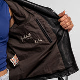 Nora - Blouson cuir femme