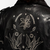 Nora - Blouson cuir femme