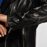 Nora - Blouson cuir femme