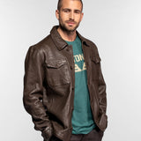Bliss - Blouson cuir homme