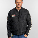 Lansine - Veste moto homme en nylon