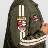 Lansine - Veste moto homme en nylon