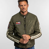 Lansine - Veste moto homme en nylon