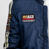 Lansine - Veste moto homme en nylon