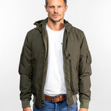 Bromley - Blouson à capuche militaire