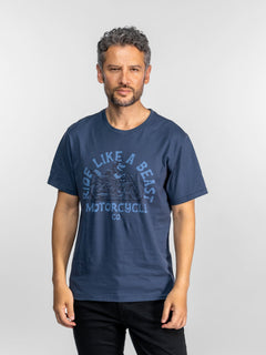 Norfolk - T-shirt moto vintage