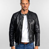 Sumiton - Blouson cuir homme