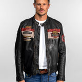 Nedoc - Blouson cuir moto vintage