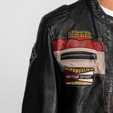 Nedoc - Blouson cuir moto vintage