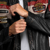 Nedoc - Blouson cuir moto vintage