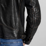 Nedoc - Blouson cuir moto vintage