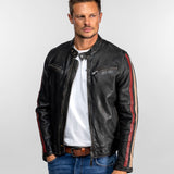 Coden - Blouson cuir moto vintage