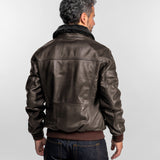 Boaz - Blouson cuir aviateur