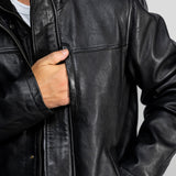 Thurmont - Manteau en cuir homme