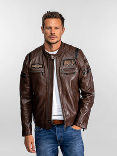 Cusseta - Blouson cuir moto