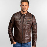 Cusseta - Blouson cuir moto