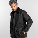 Nogales - Veste en coton ciré homme