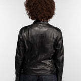 Wartburgin - Blouson moto vintage femme