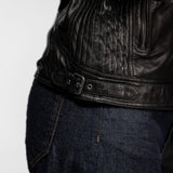 Wartburgin - Blouson moto vintage femme