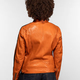 Wartburgin - Blouson moto vintage femme